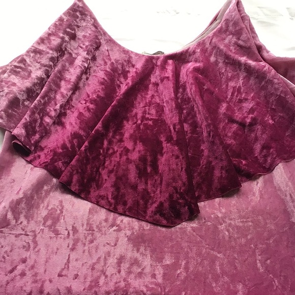 Ombré Crushed Velvet Dress - Picture 4 of 8